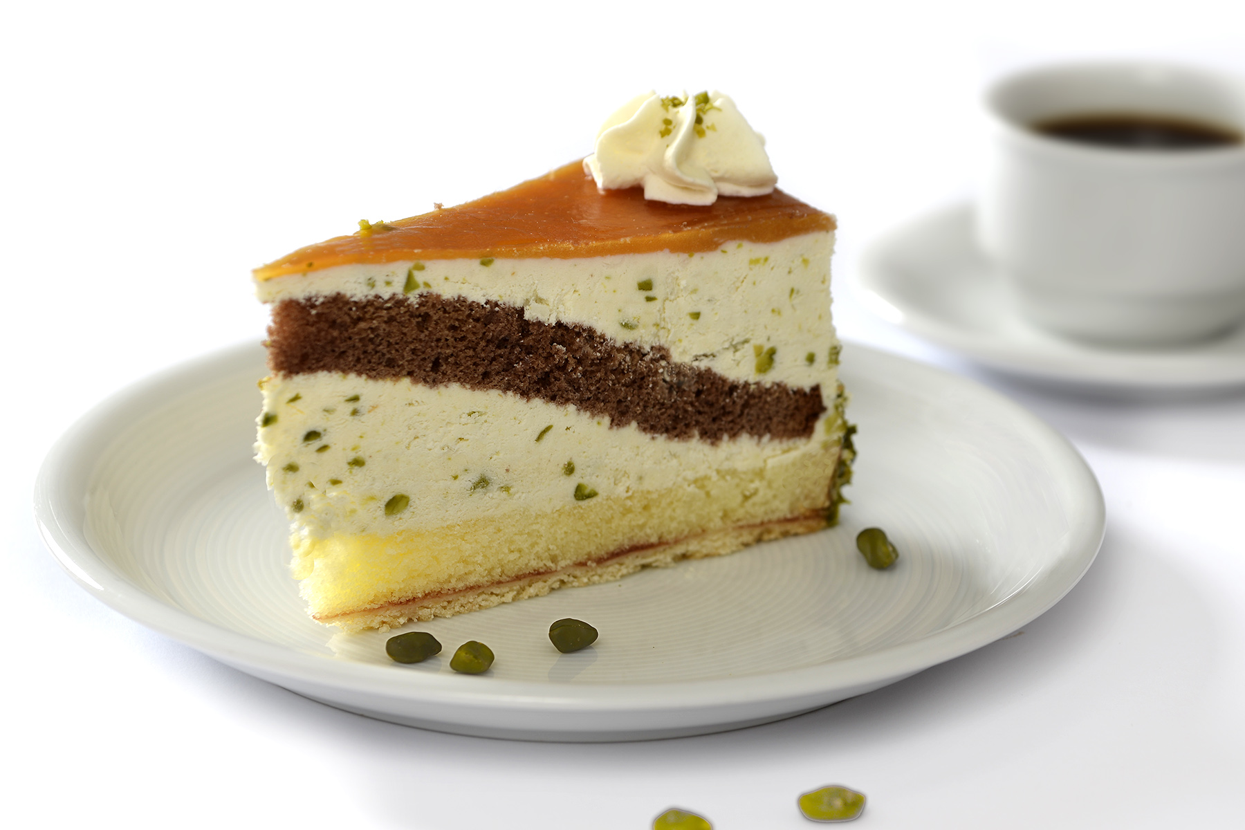 Pfirsich-Maracuja-Torte ohne Gelatine
