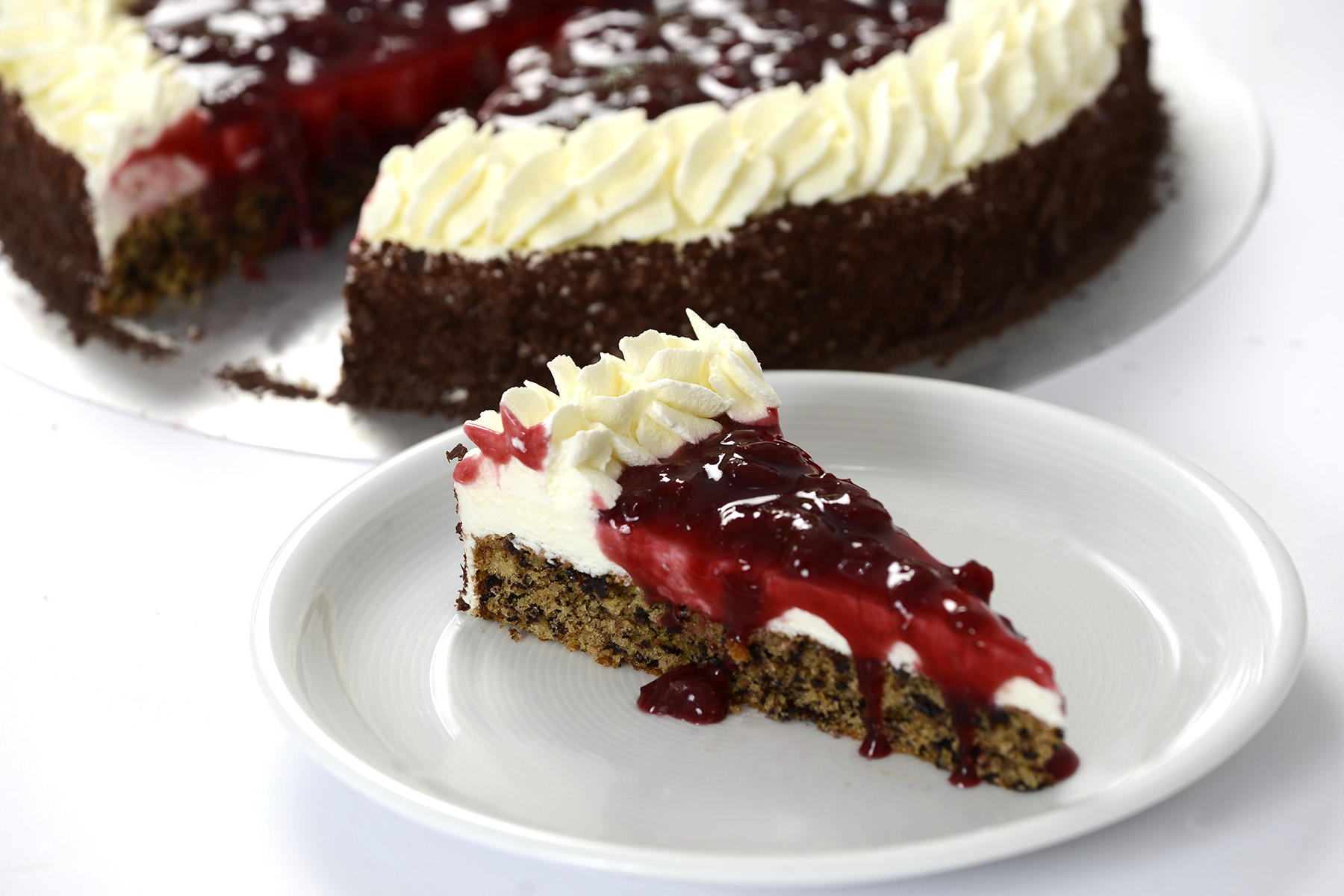 Rote-Grützetorte - glutenfrei!
