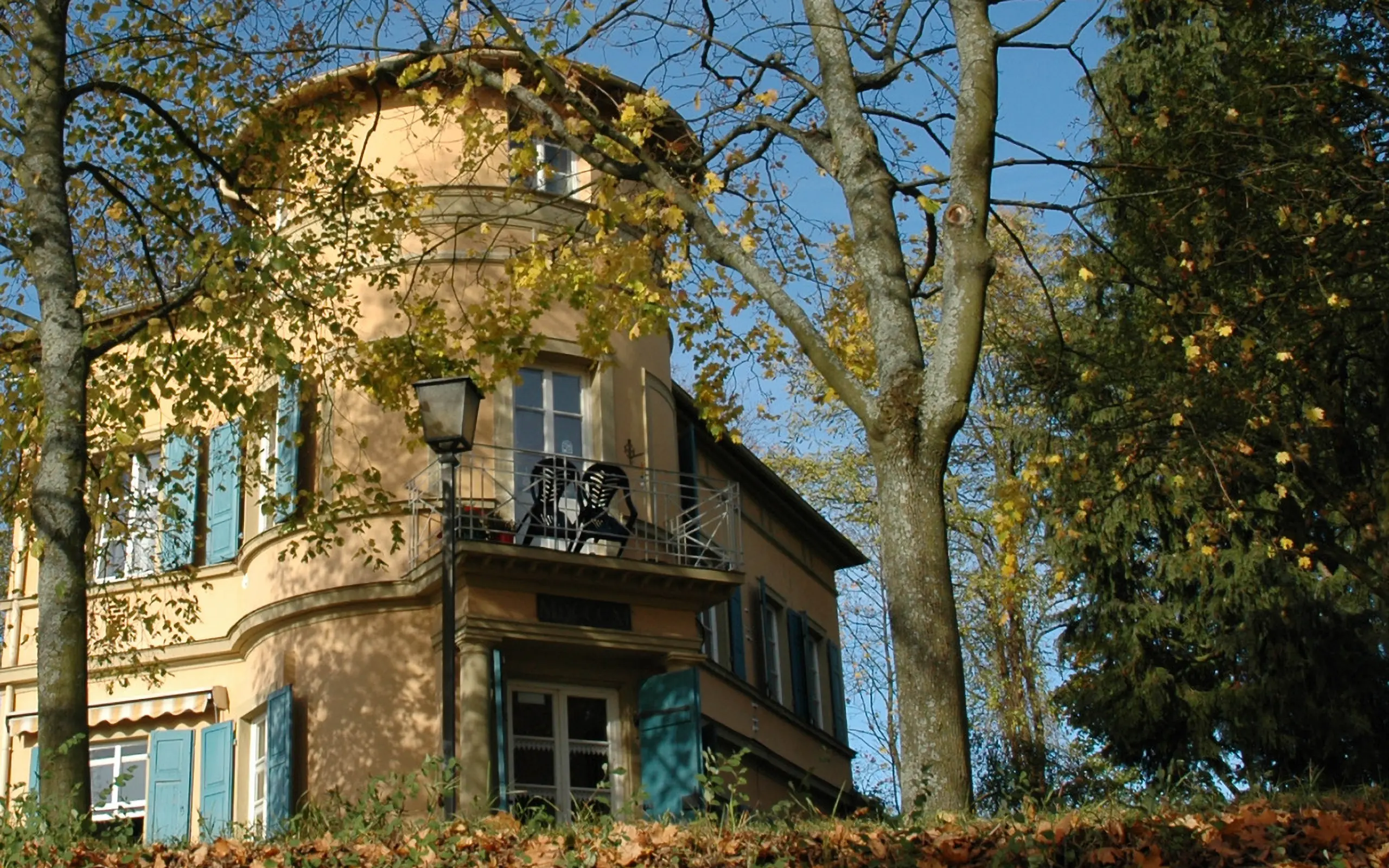 Ansicht Villa Remeis Bamberg Außenaufnahme